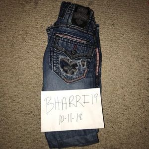 Men’s Rock Revival Jeans.
